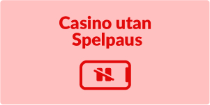 Bästa casinon utan Spelpaus